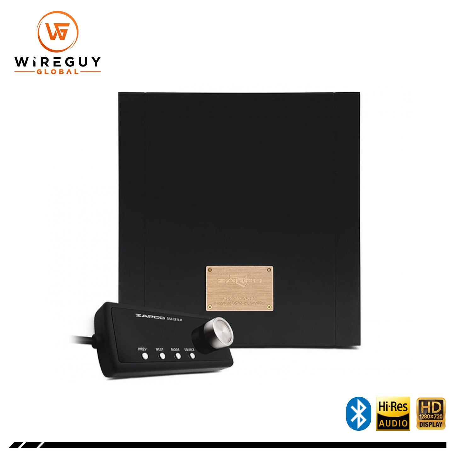 Zapco Integrated 8-Ch. DSP / 6-Ch. Class D Amplifier
