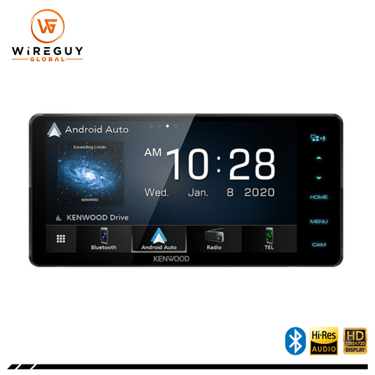 Kenwood DMX820WS Wide Screen Apple CarPlay and Android Auto Digital Media Receiver