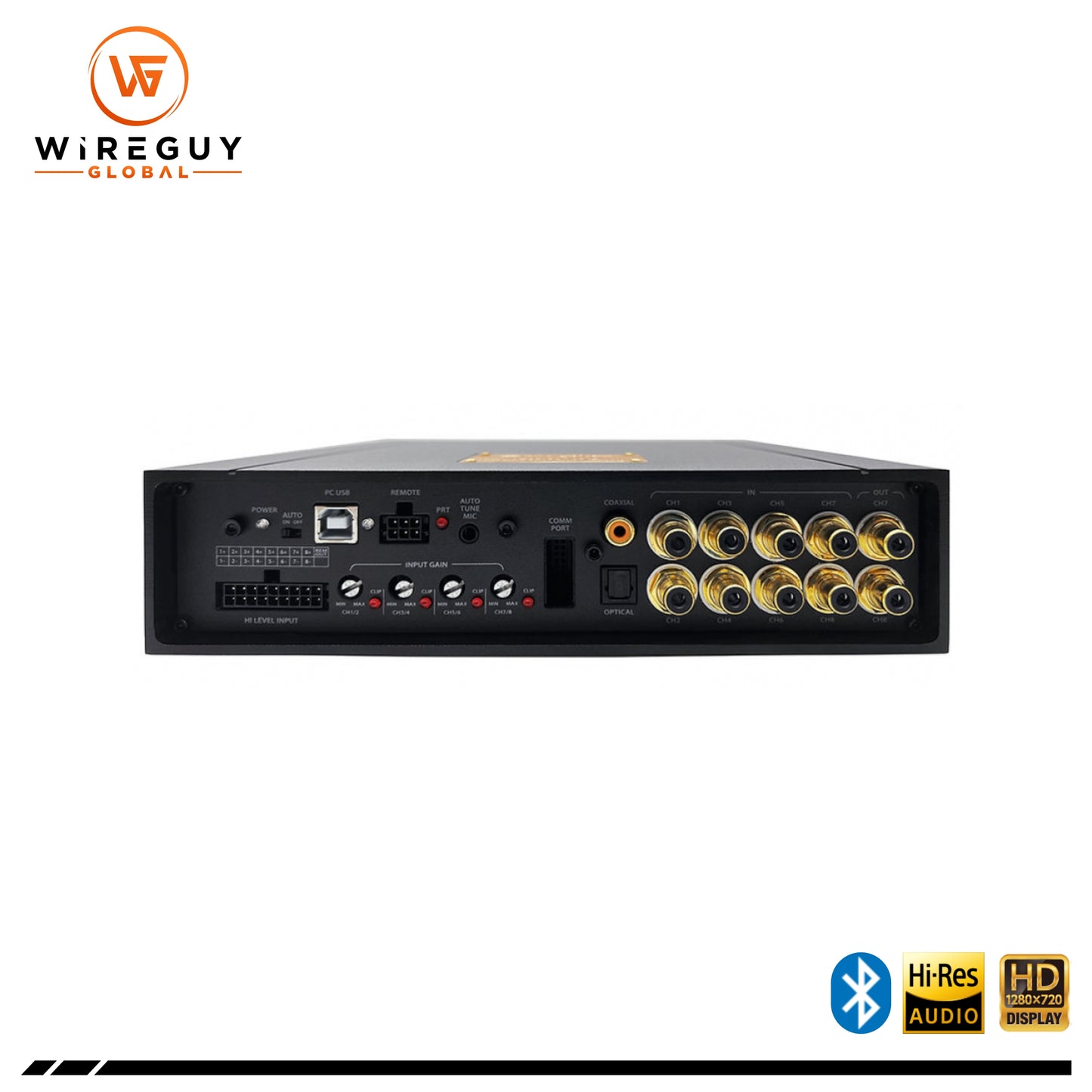 Zapco Integrated 8-Ch. DSP / 6-Ch. Class D Amplifier