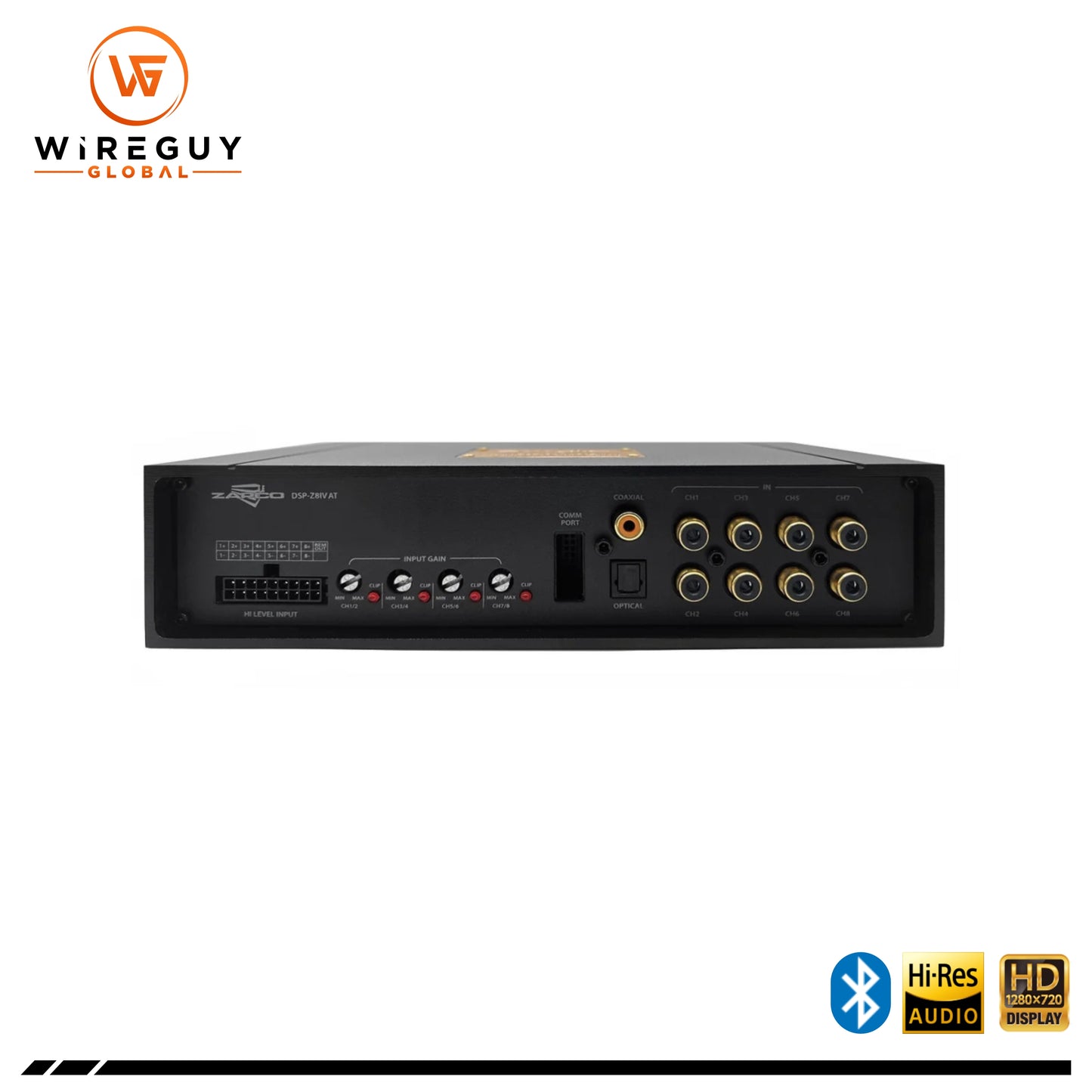 Zapco 8-Channel DSP with AutoTune - High-Performance Audio Processor