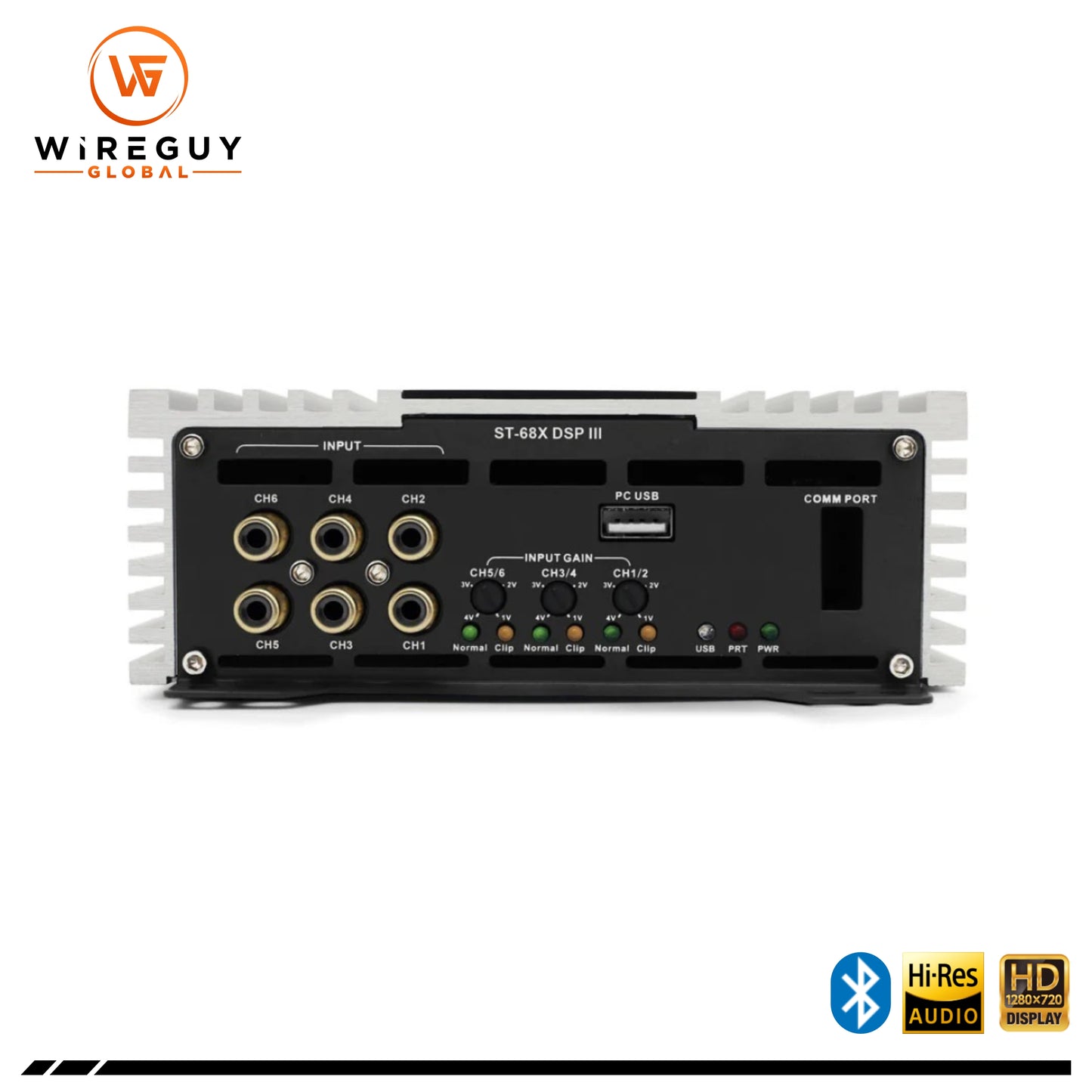 Zapco 4-Channel Class AB Mini Amplifier with 8-Channel DSP