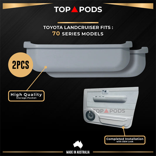 70 Series TOYOTA Land Cruiser Storage Pockets