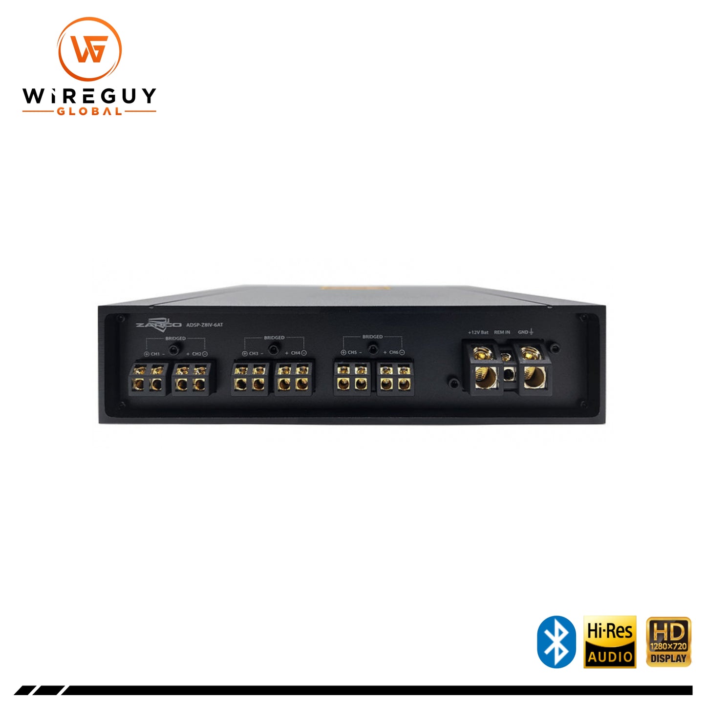 Zapco Integrated 8-Ch. DSP / 6-Ch. Class D Amplifier