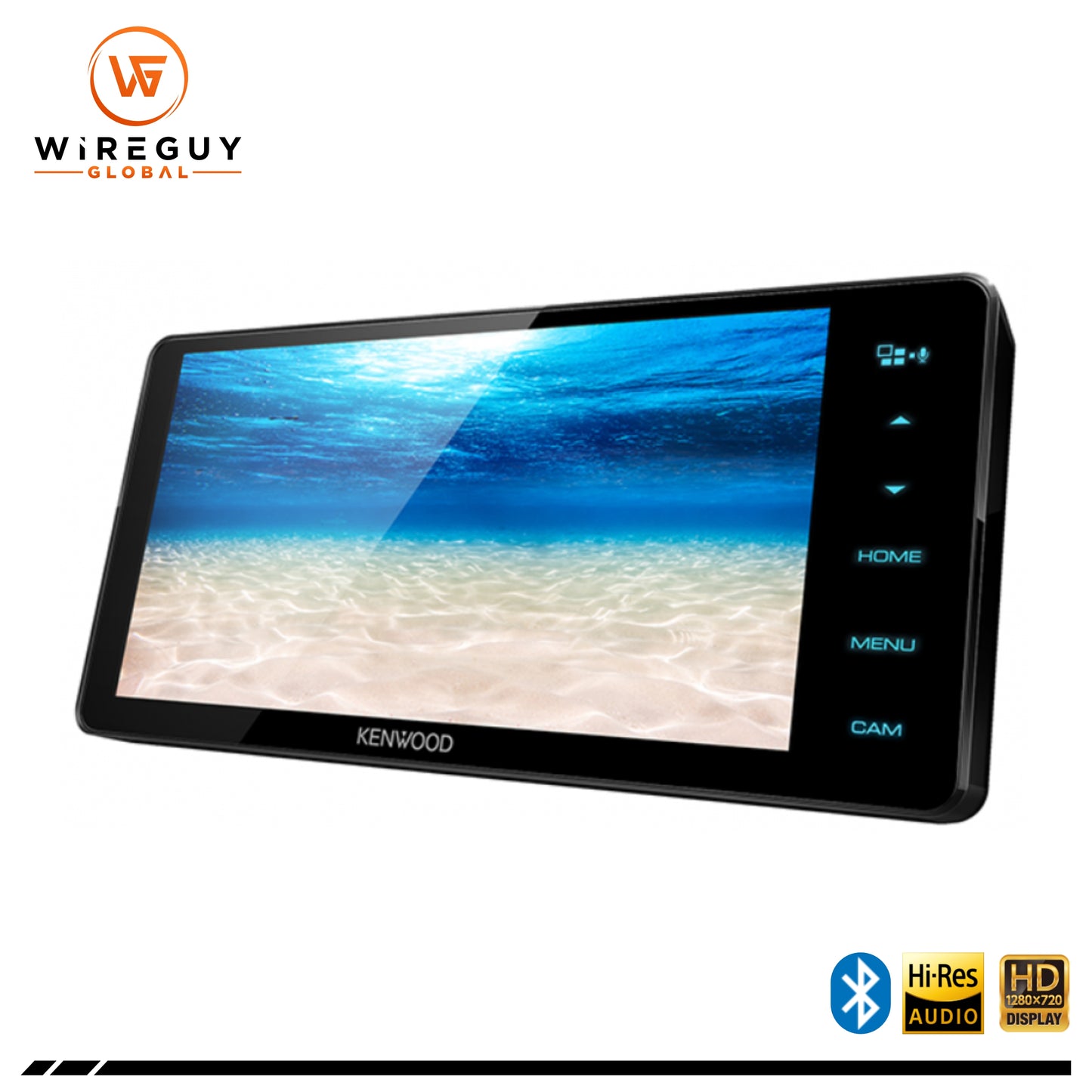Kenwood DMX820WS Wide Screen Apple CarPlay and Android Auto Digital Media Receiver