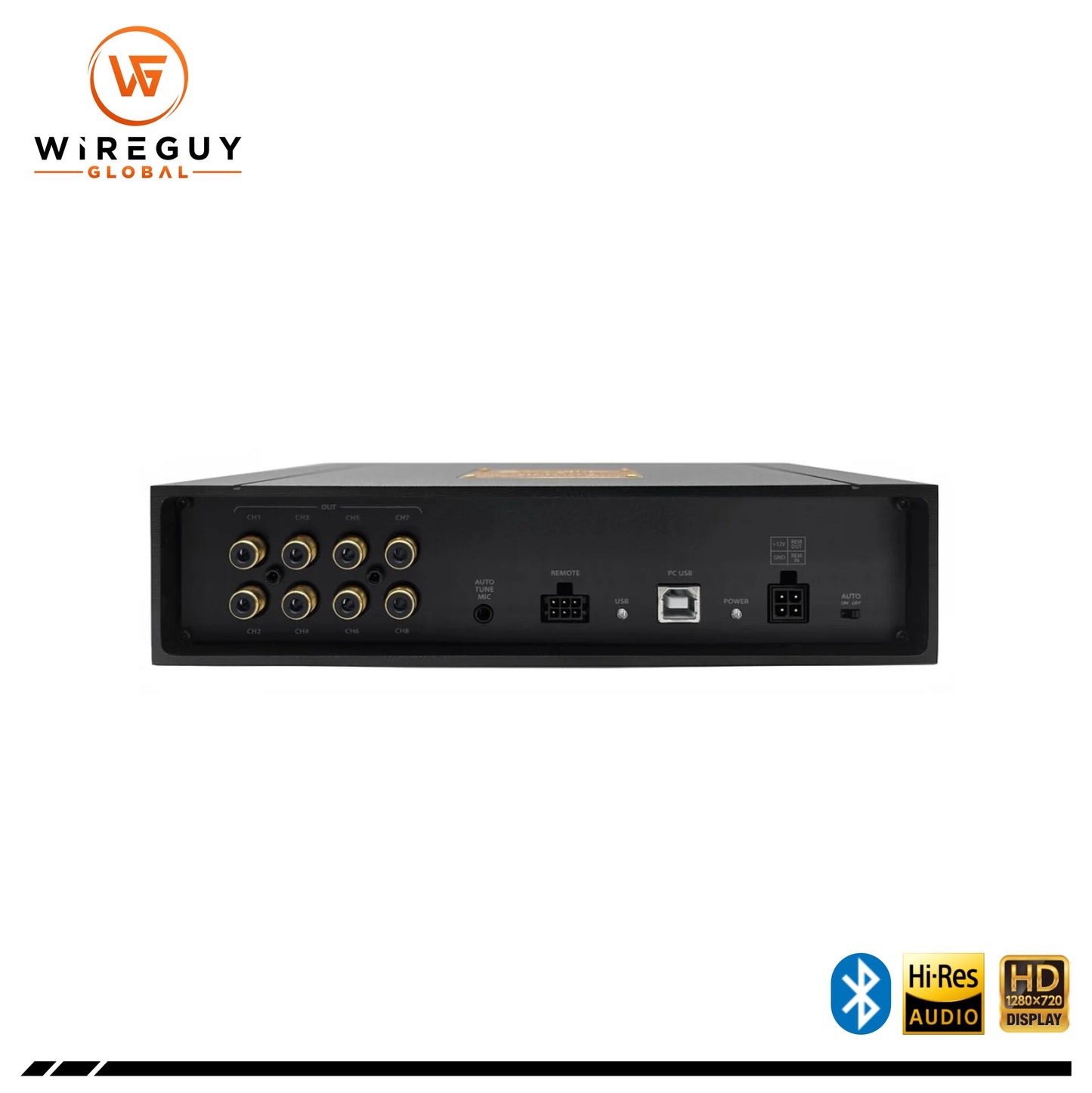 Zapco 8-Channel DSP with AutoTune - High-Performance Audio Processor