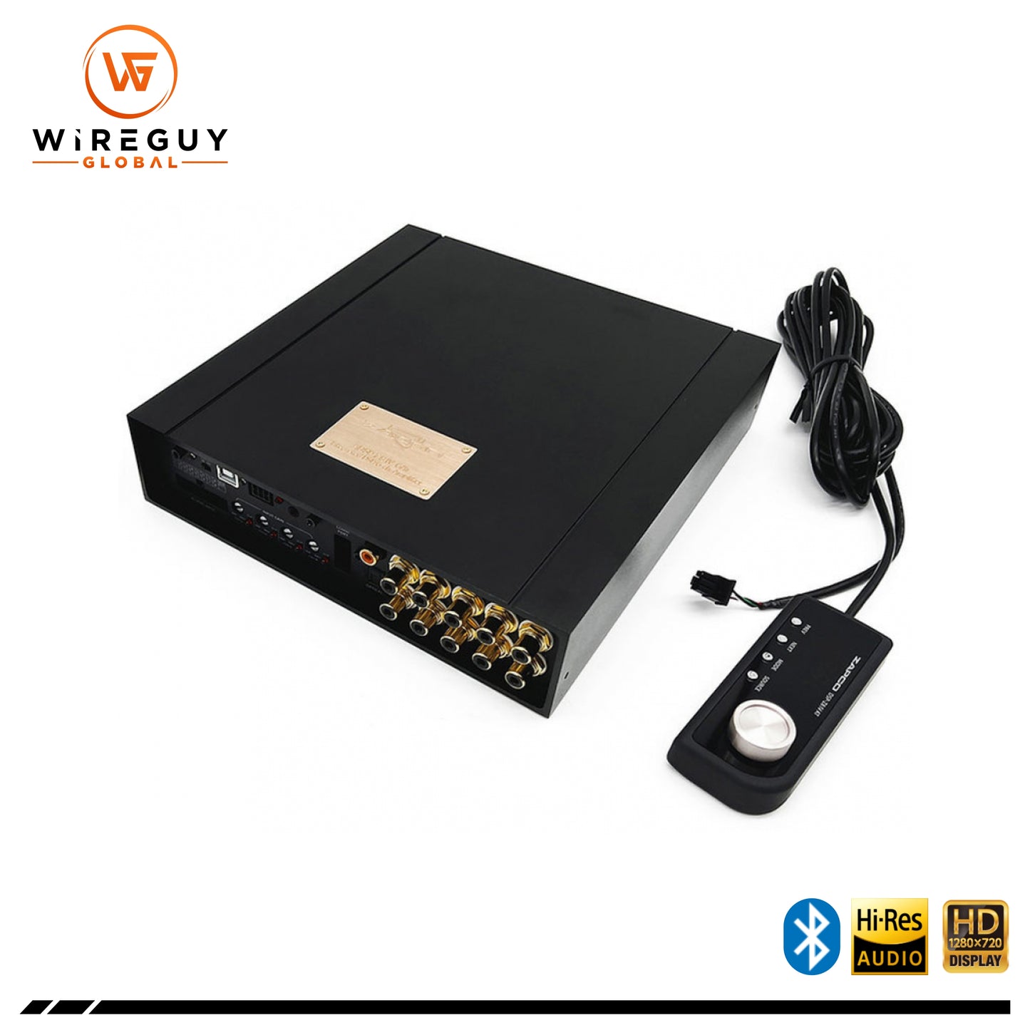 Zapco Integrated 8-Ch. DSP / 6-Ch. Class D Amplifier
