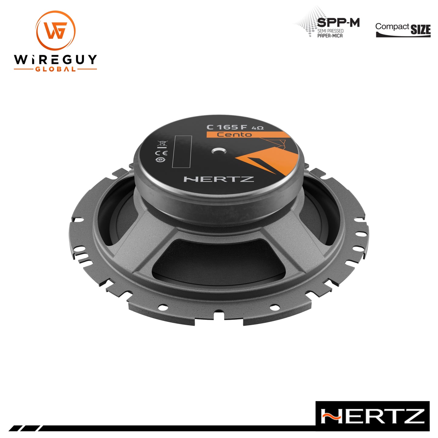 Hertz C 165 F Cento Series 6-1/2" Flat-Profile Component Woofers