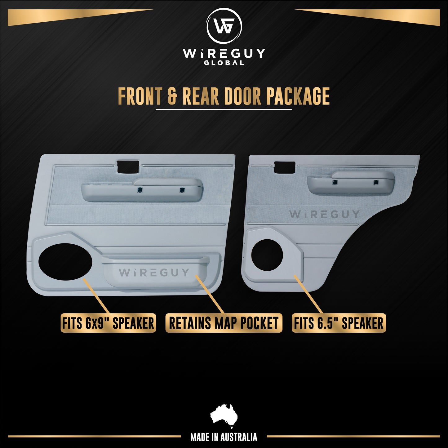 79 Series TOYOTA Land Cruiser 1999-2024 Door Pods