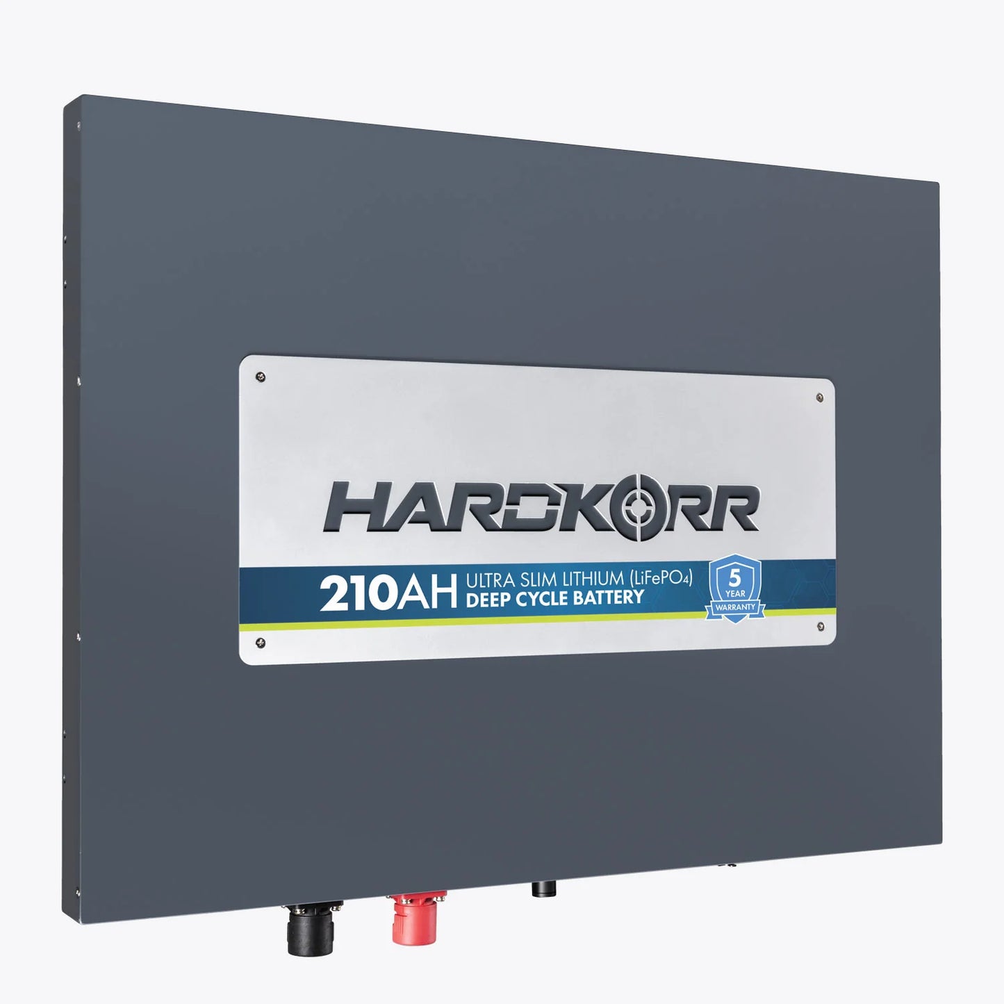 Hardkorr 210Ah Lithium (LiFePO4) Slimline Deep Cycle Battery W/ Bluetooth