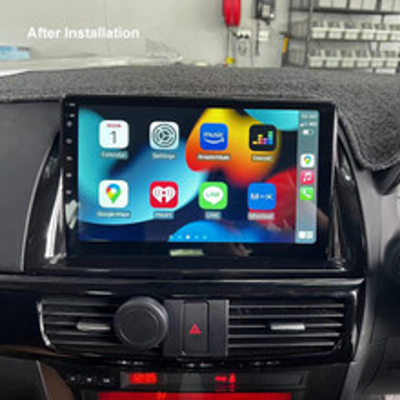 Nakamichi Wireless Apple CarPlay & Android Auto Solution Compatible with Mazda CX-5 2012-2017