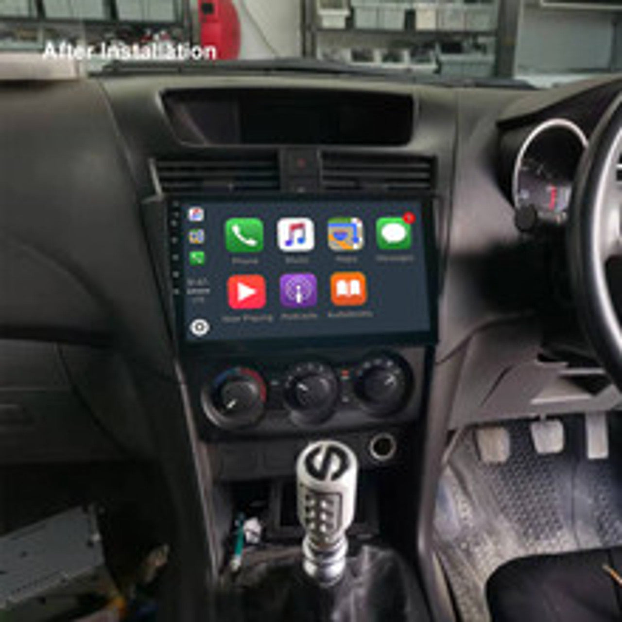 Nakamichi Wireless Apple CarPlay & Android Auto Solution Compatible with Mazda BT-50 2012-2019