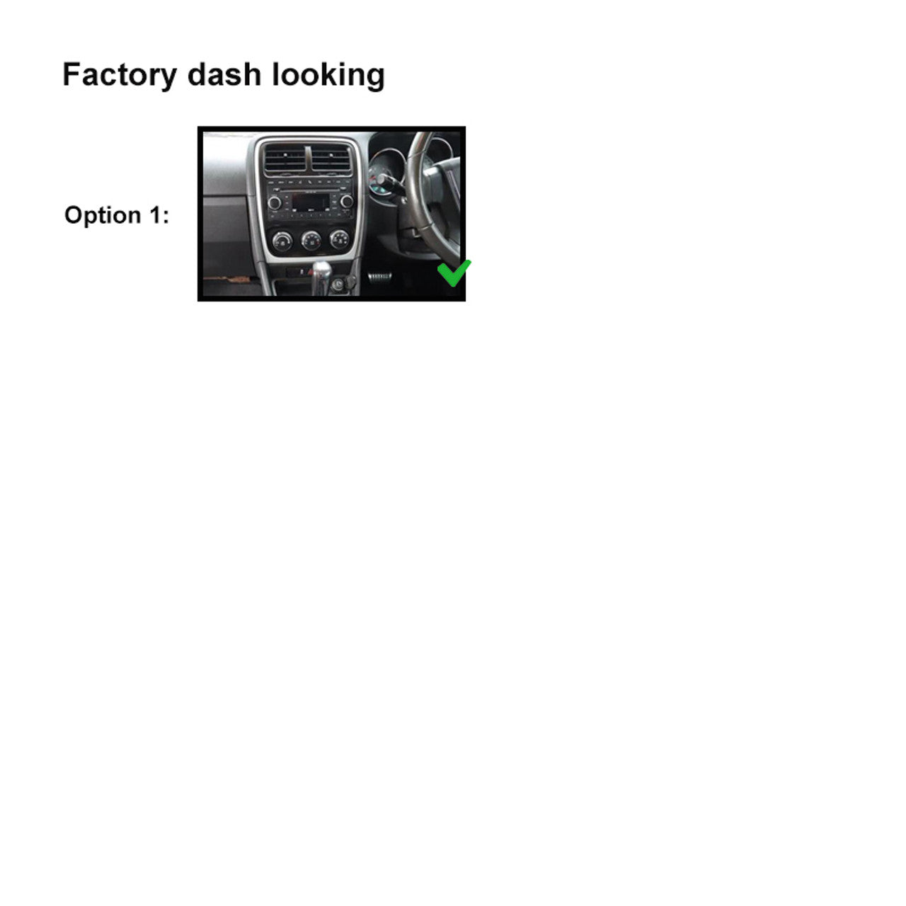 Nakamichi Wireless Apple CarPlay & Android Auto Solution for Dodge Caliber 2009-2011