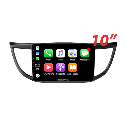Nakamichi Android Wireless Apple CarPlay & Android Auto Sat Nav Solution for Honda CRV 2012-2017