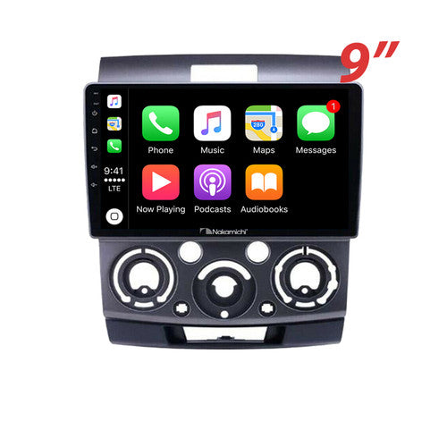 Nakamichi Wireless Apple CarPlay & Android Auto Solution Compatible with Mazda BT-50 2006-2011