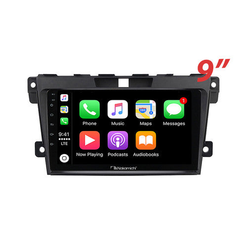 Nakamichi Wireless Apple CarPlay & Android Auto Solution Compatible with Mazda CX-7 2006-2012