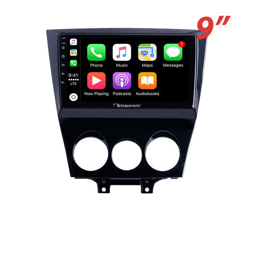 Nakamichi Wireless Apple CarPlay & Android Auto Solution Compatible with Mazda RX-8 2008-2010