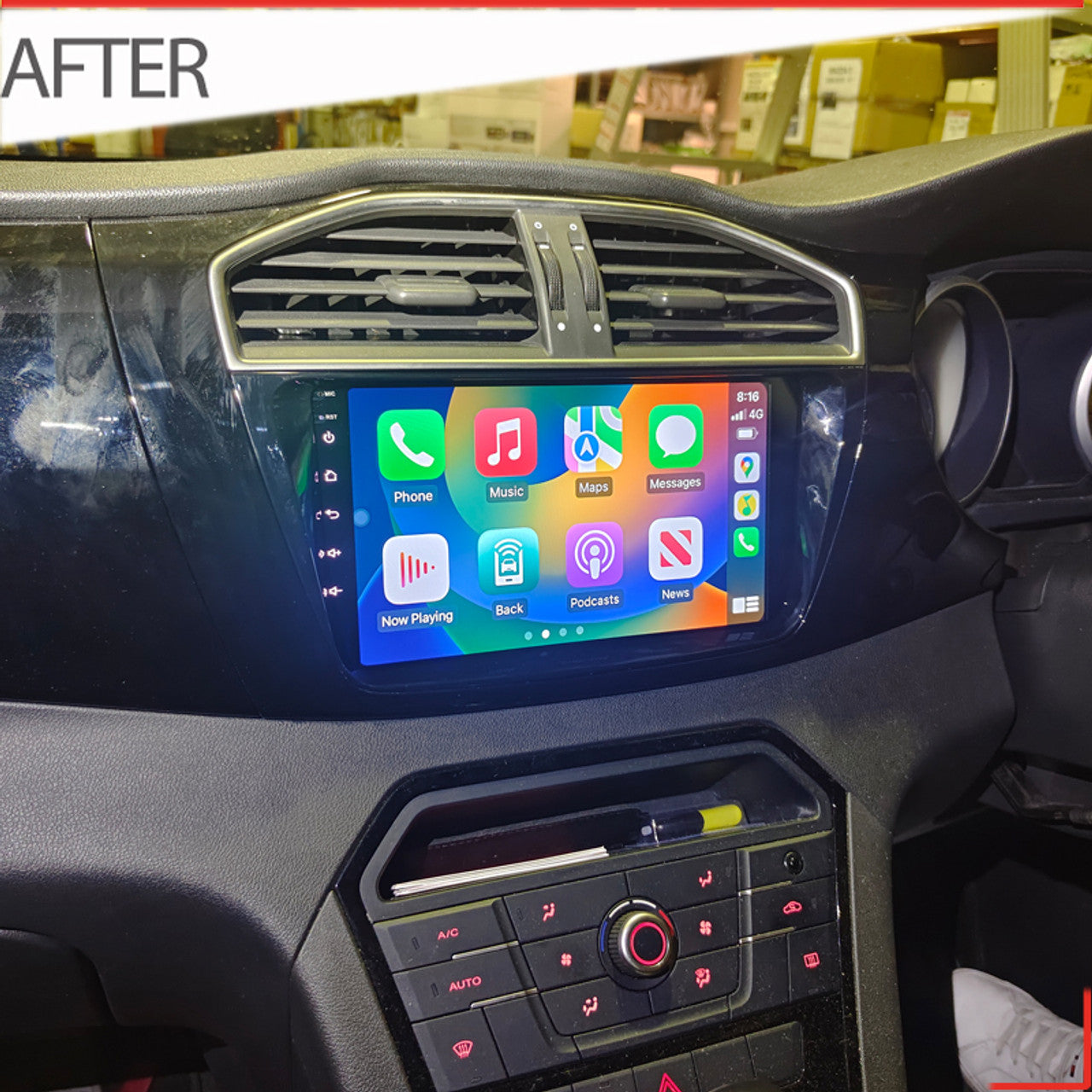 Nakamichi Android Wireless Apple CarPlay & Android Auto Sat Nav Solution for MG GS 2016+
