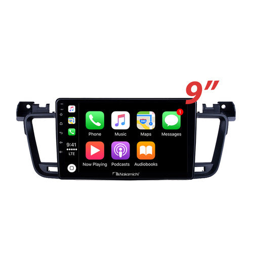Nakamichi Wireless Apple CarPlay & Android Auto Solution for Peugeot 508 2011-2018