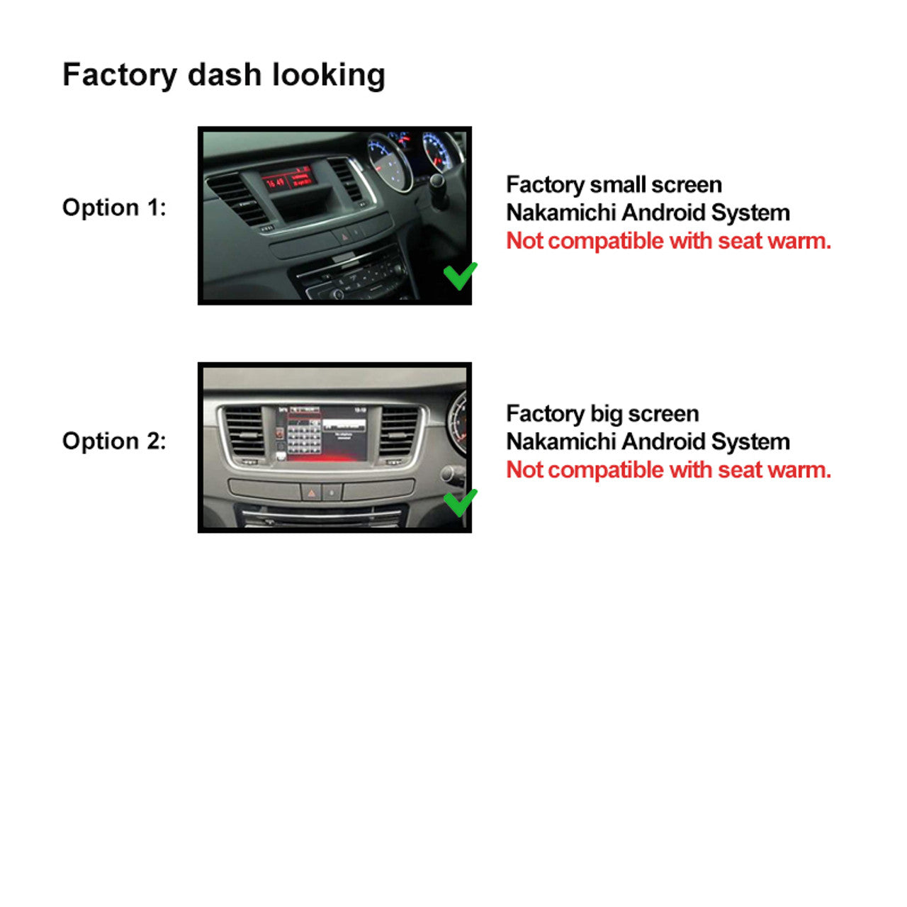 Nakamichi Wireless Apple CarPlay & Android Auto Solution for Peugeot 508 2011-2018