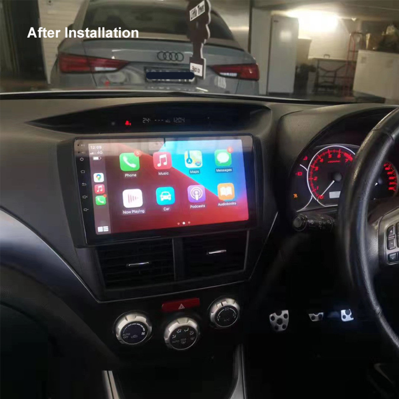 Nakamichi Wireless Apple CarPlay & Android Auto Solution for Subaru Forester 2008-2012, Impreza 2007-2011