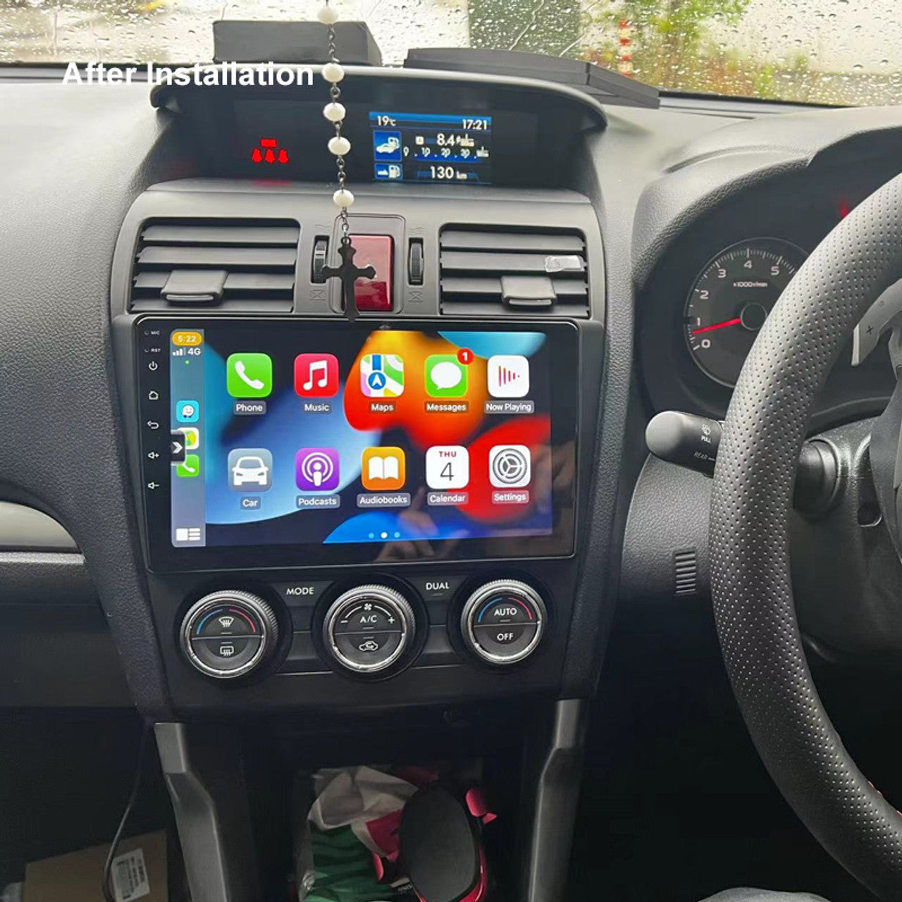 Nakamichi Wireless Apple CarPlay & Android Auto Solution for Subaru Forester 2013-2014, Impreza WRX 2012-2014, XV 2012-2015