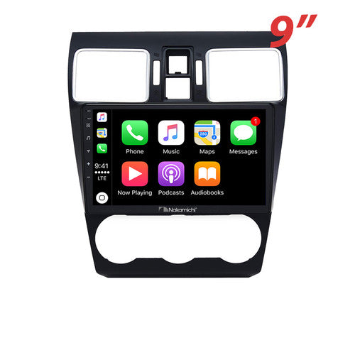 Nakamichi Wireless Apple CarPlay & Android Auto Solution for Subaru Forester 2015-2018, Impreza WRX 2015-2016, XV 2016-2017