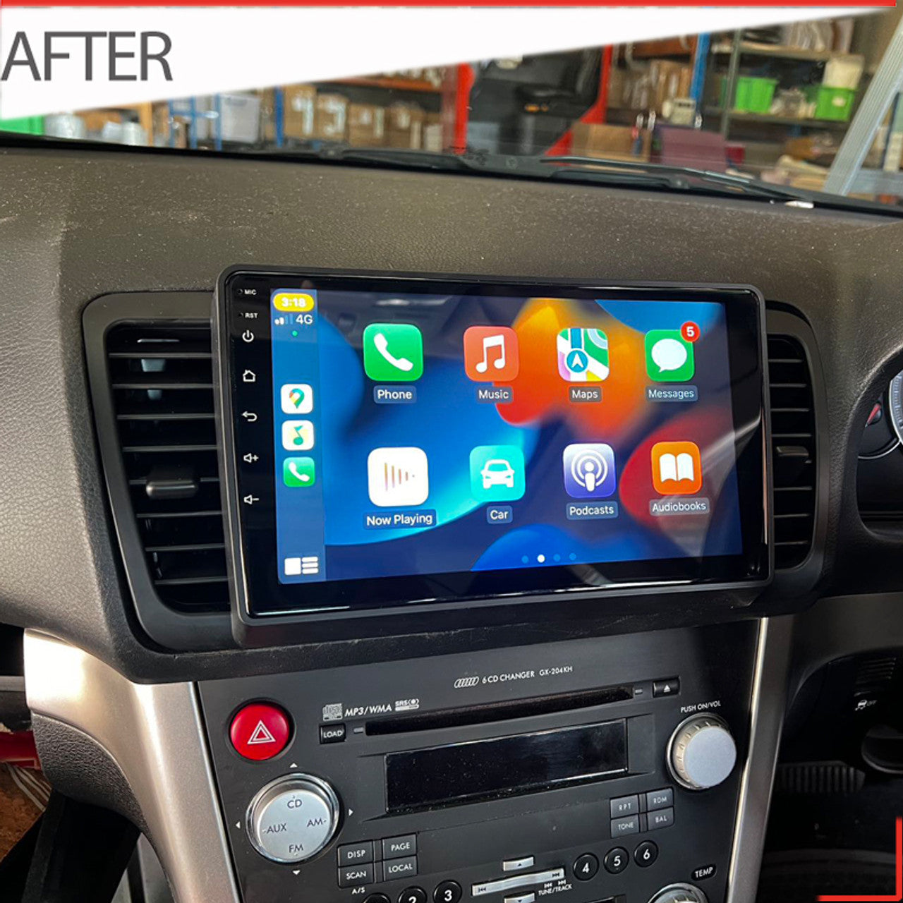 Nakamichi Wireless Apple CarPlay & Android Auto Solution for Subaru Liberty Outback 2003-2009
