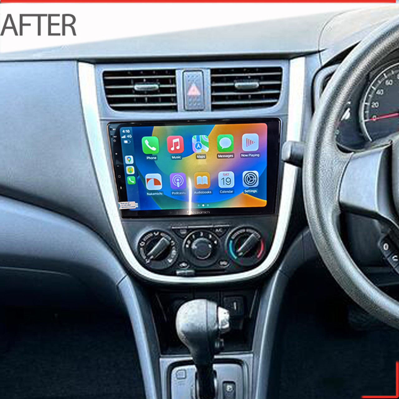 Nakamichi Wireless Apple CarPlay & Android Auto Solution for Suzuki Celerio 2014+