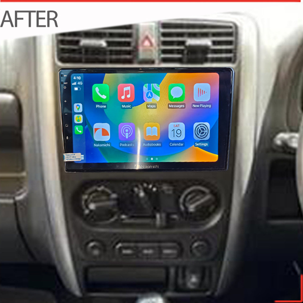 Nakamichi Wireless Apple CarPlay & Android Auto Solution for Suzuki Jimny 2005-2018
