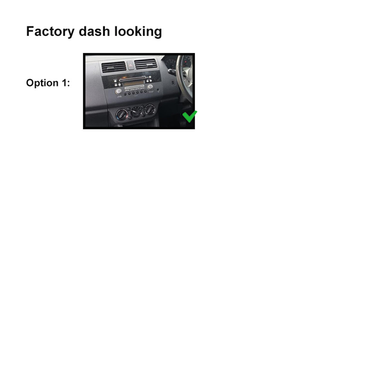 Nakamichi Wireless Apple CarPlay & Android Auto Solution for Suzuki Swift 2005-2011