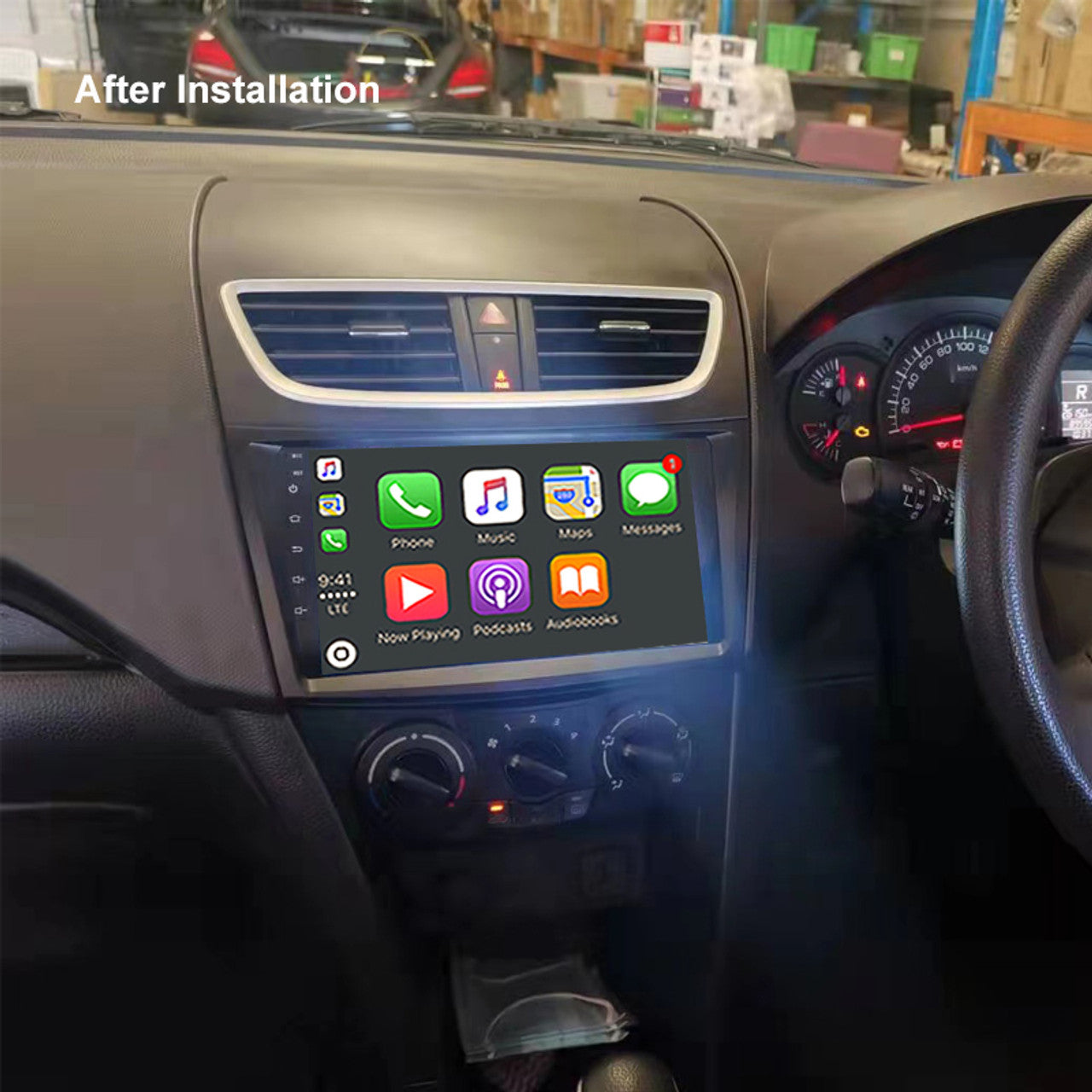 Nakamichi Wireless Apple CarPlay & Android Auto Solution for Suzuki Swift 2012-2017
