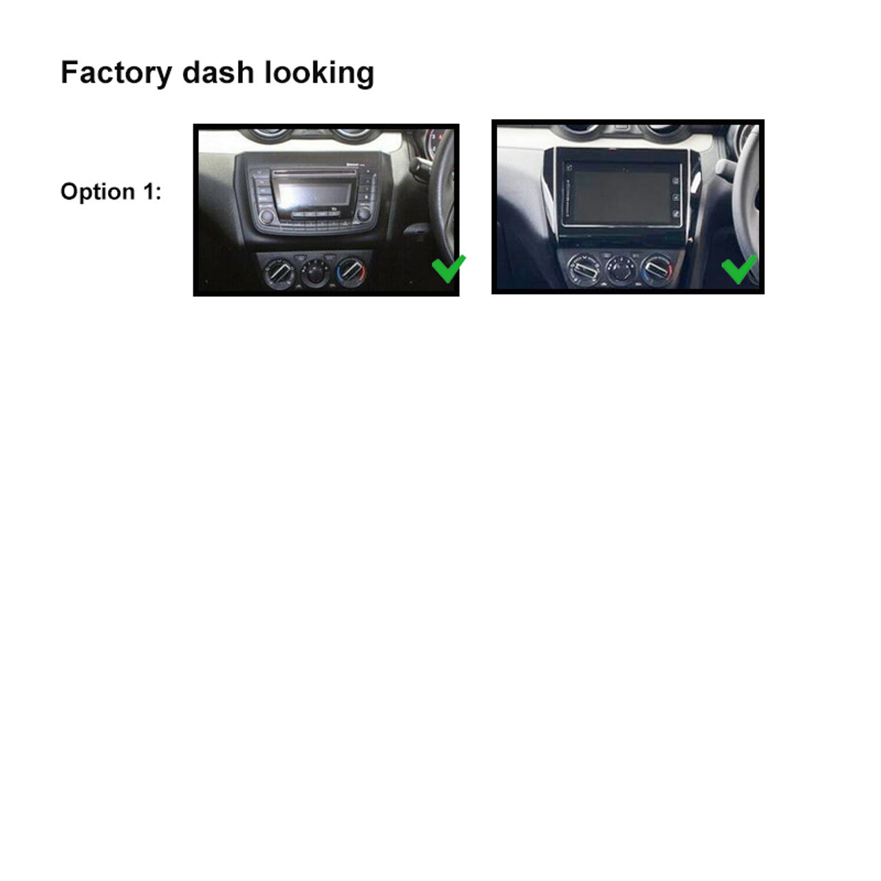 Nakamichi Wireless Apple CarPlay & Android Auto Solution for Suzuki Swift 2017+