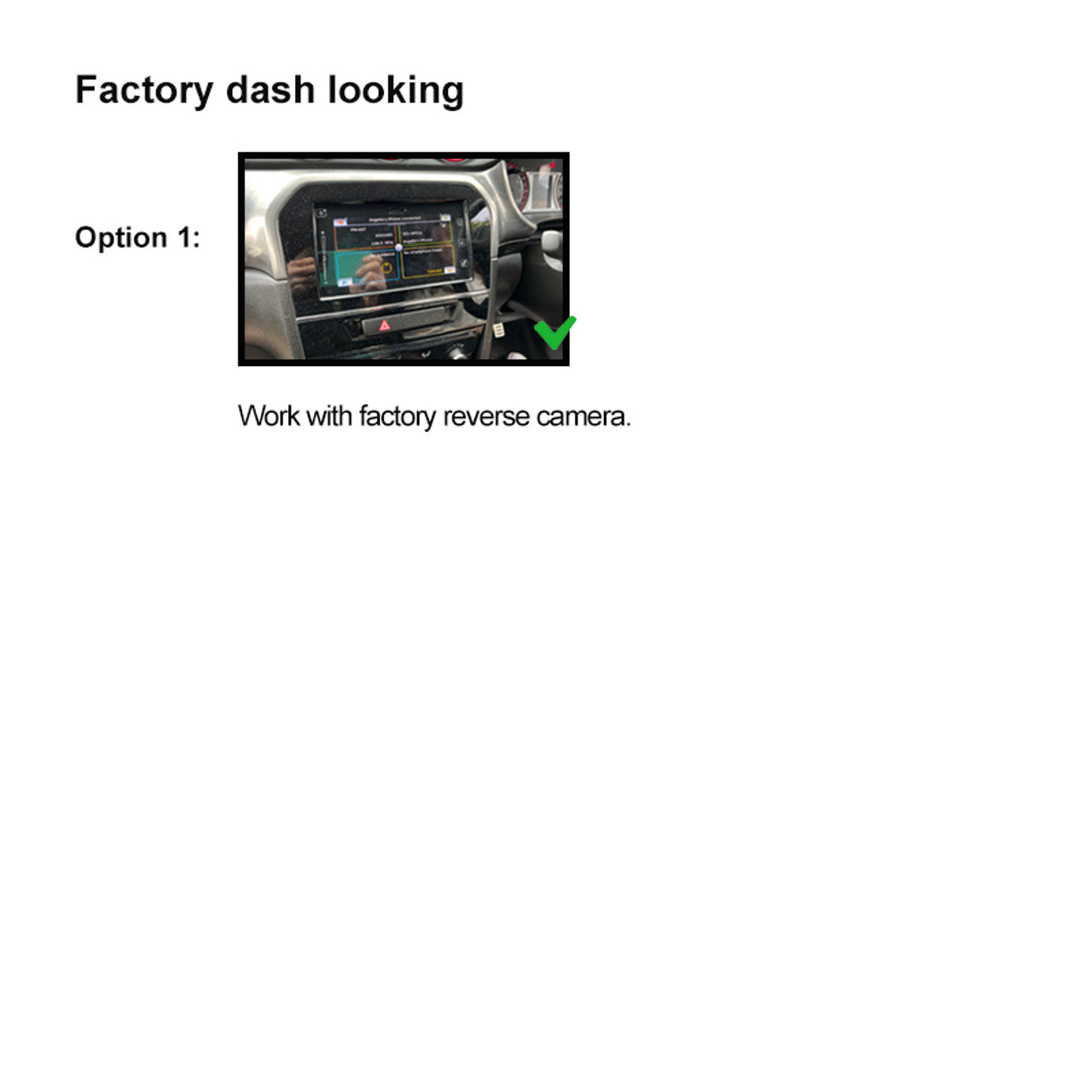 Nakamichi Wireless Apple CarPlay & Android Auto Solution for Suzuki Vitara 2015+