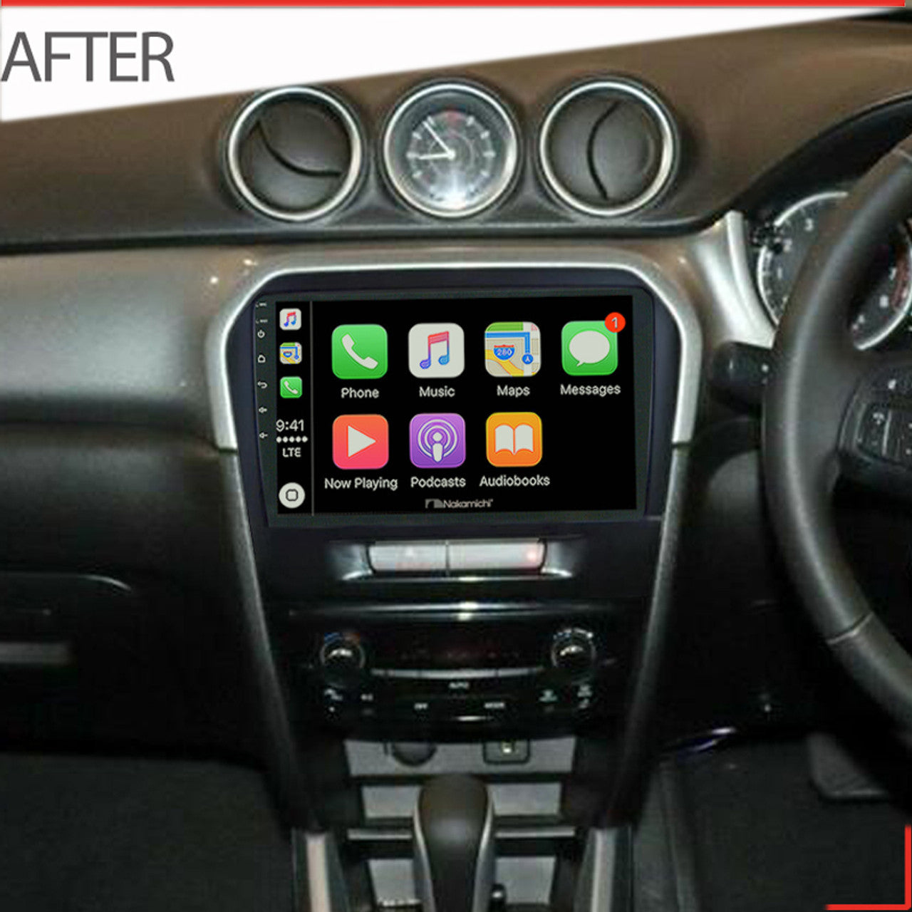 Nakamichi Wireless Apple CarPlay & Android Auto Solution for Suzuki Vitara 2015+