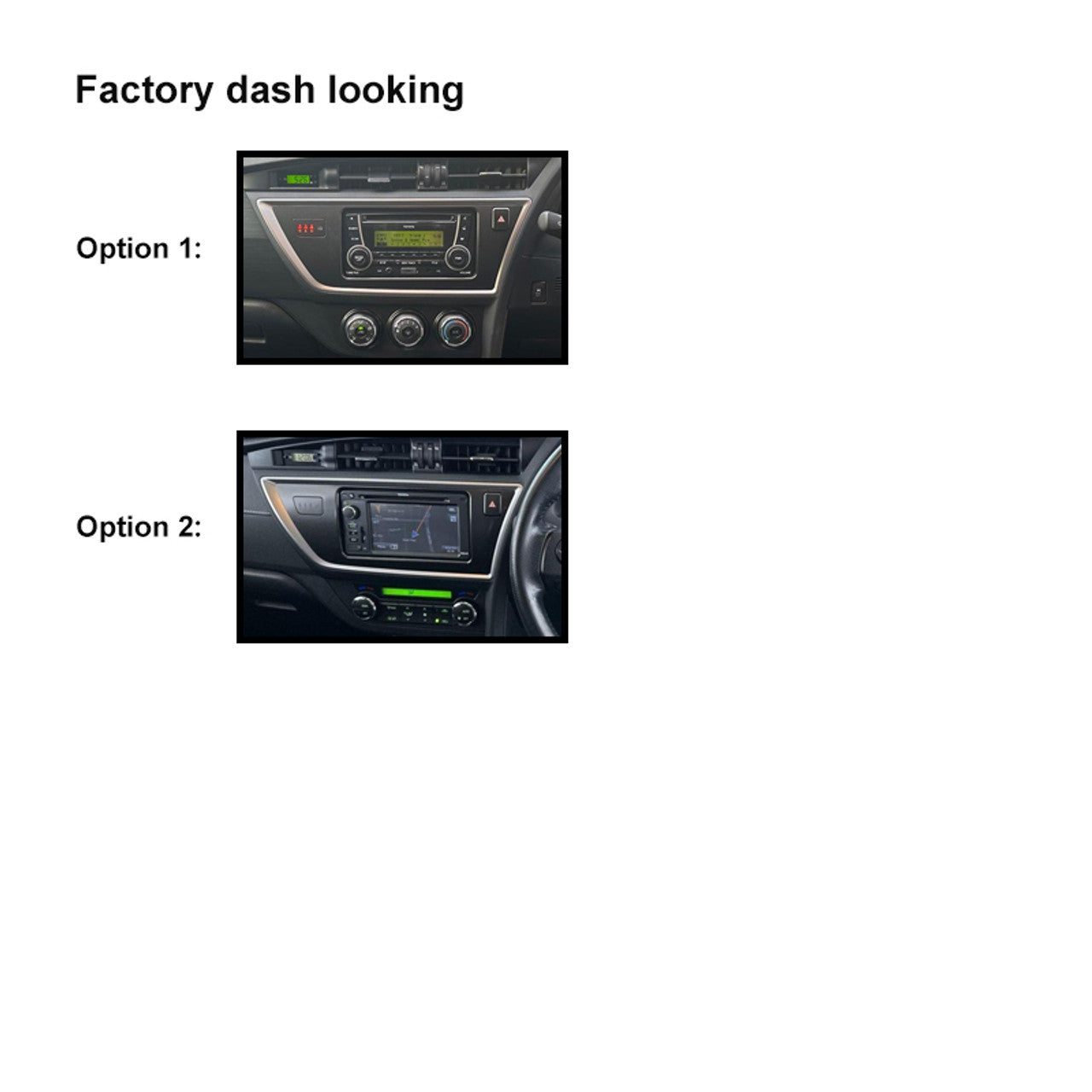 Nakamichi Wireless Apple CarPlay & Android Auto for Toyota Corolla 2012-2015 Hatch