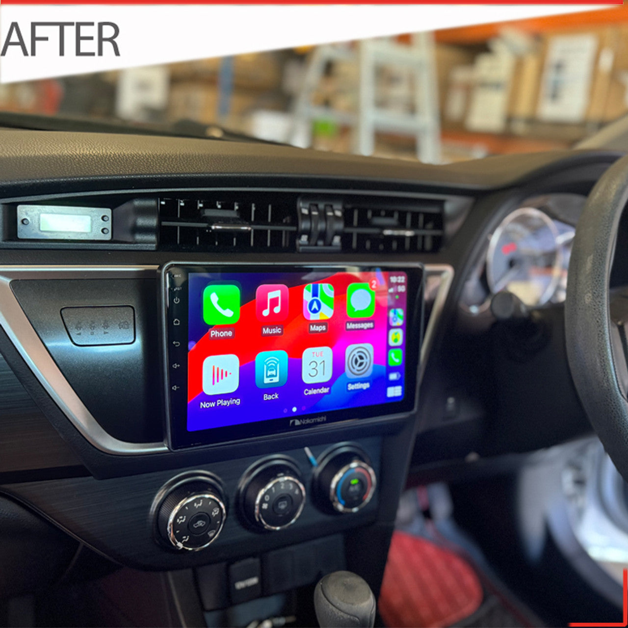 Nakamichi Wireless Apple CarPlay & Android Auto for Toyota Corolla 2012-2015 Hatch