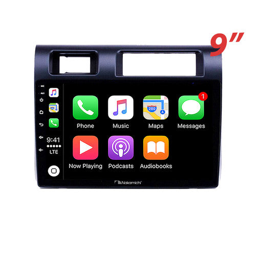 Nakamichi Wireless Apple CarPlay & Android Auto Solution for Toyota Landcruiser UTE 2007-2023 LC70 LC79 Series