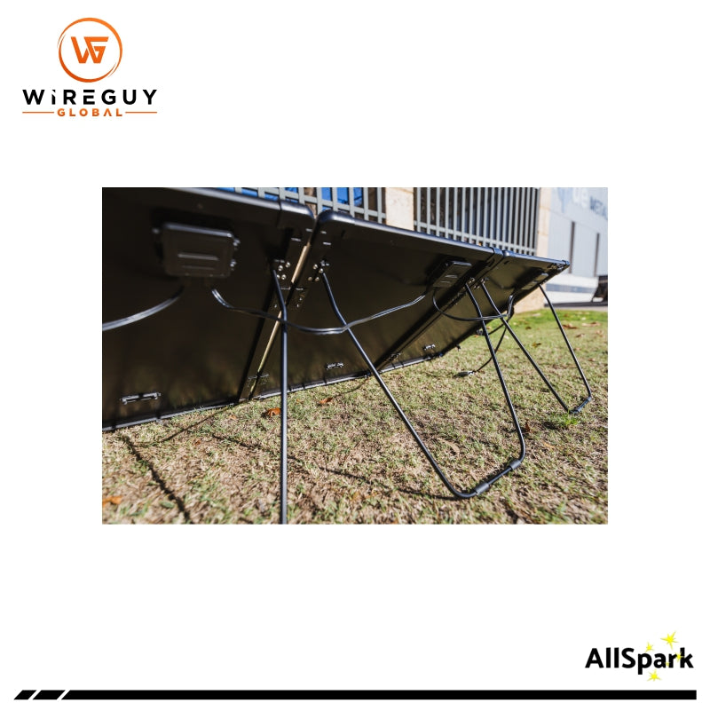 AllSpark Quad Fold 200W Portable Folding Solar Panel