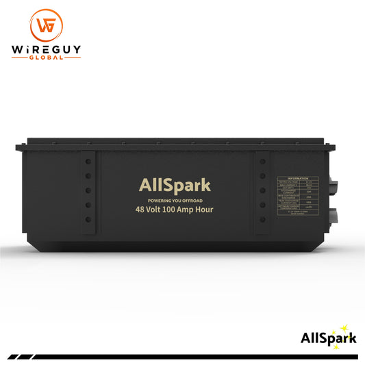 AllSpark Chassis Mount 48V 100AH Lithium Module (Waterproof IP67 )