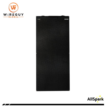 AllSpark Flexible Solar Panel - 120W Corflute Backing & 3M VHB Tape (SHINGLE CELLS)