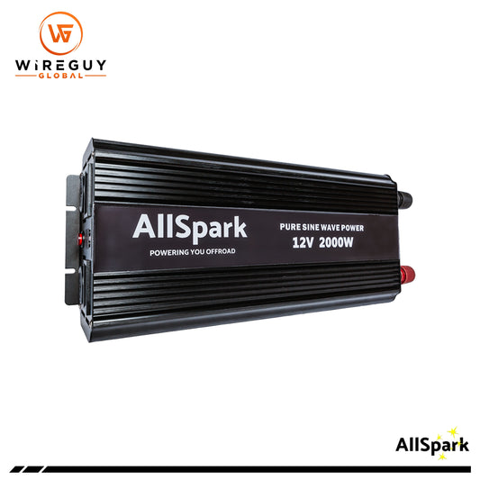 AllSpark 12V 2000 Watt Pure Sine Wave Inverter Gen 2