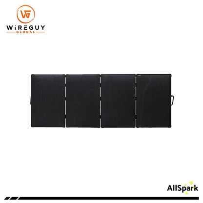 AllSpark Quad Fold 400W Portable Solar Panel - High Voltage