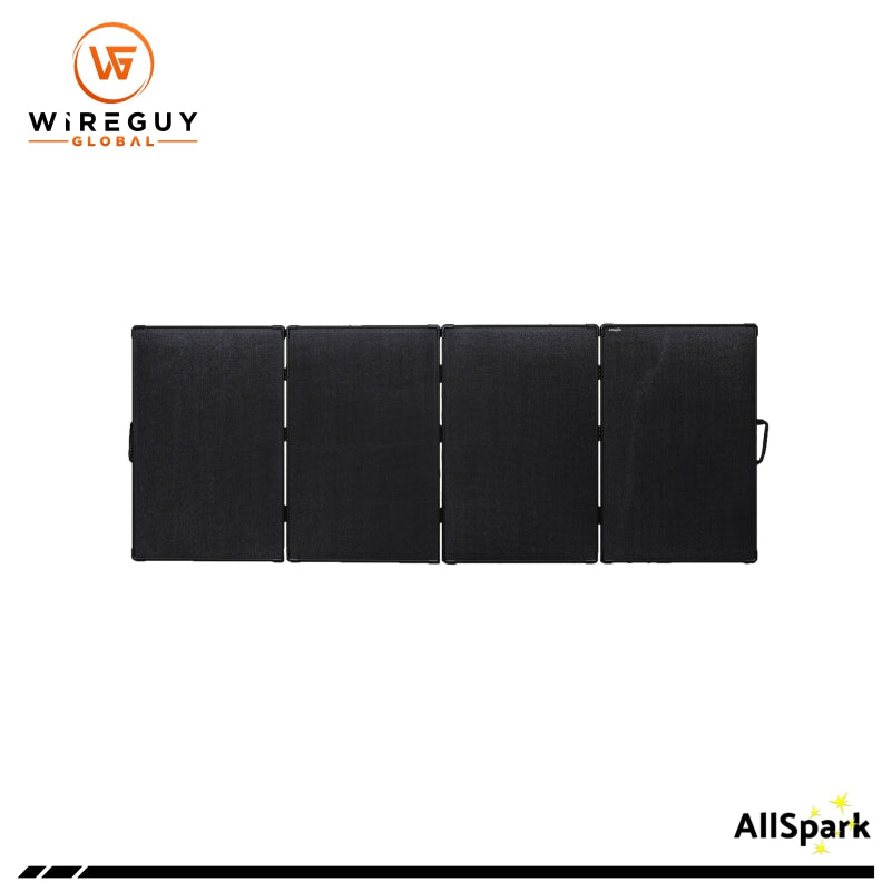 AllSpark Quad Fold 400W Portable Solar Panel - LV