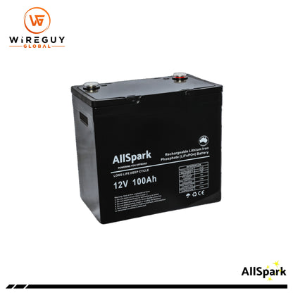 AllSpark 12V 100Ah ABS-G2 Lithium Battery