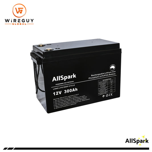 AllSpark 12V 300ah High Performance Lithium Battery (ABS CASE)