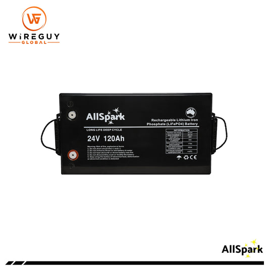 AllSpark 24V 120ah High Performance Lithium Battery