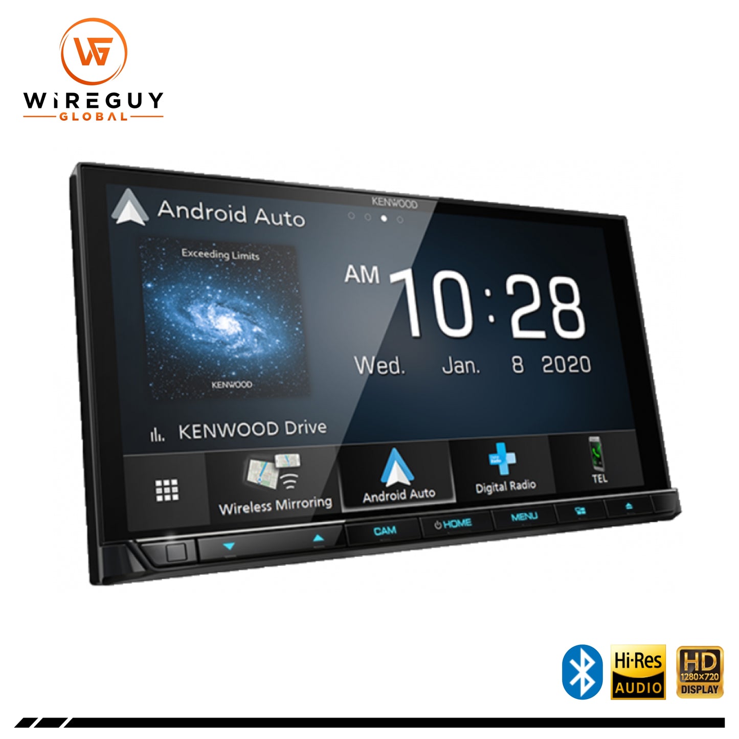 Kenwood DDX9020DABS Wireless Apple Carplay And Android Auto, Dab+ Media Receiver