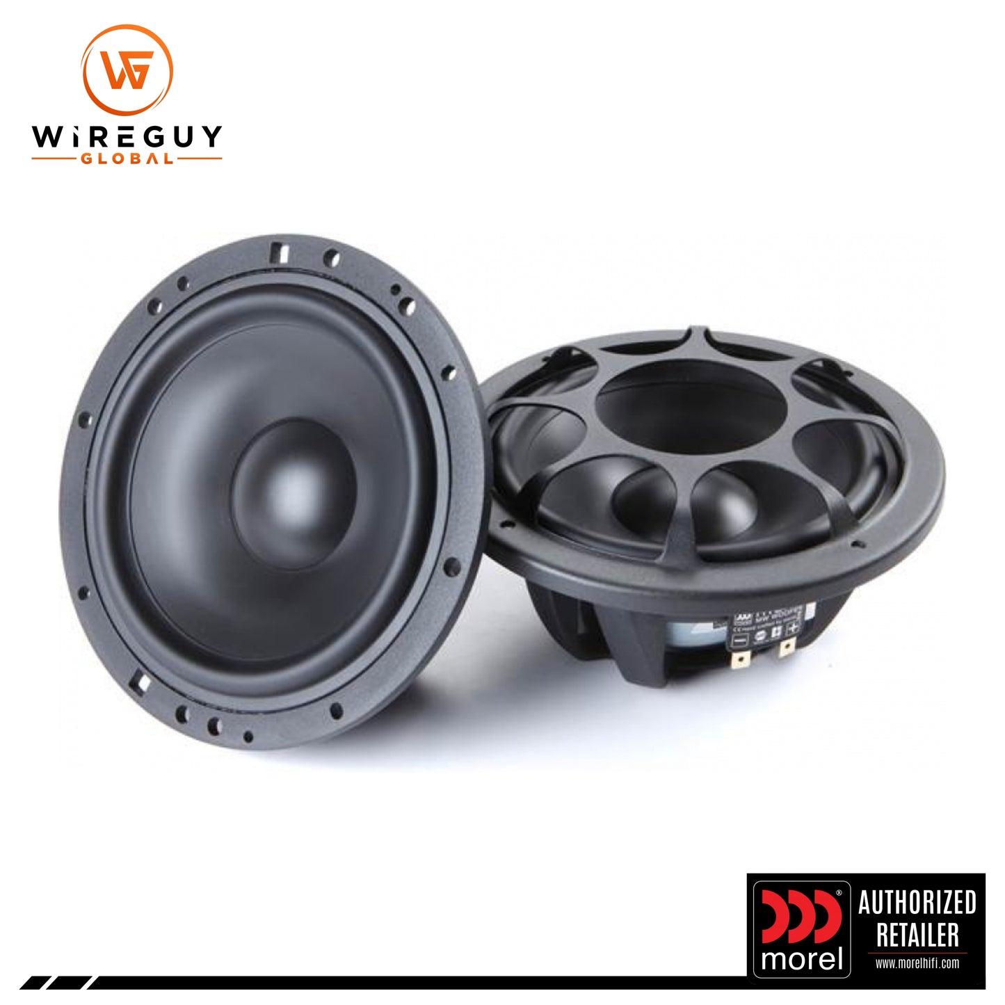 Morel Hybrid 6.5" Midrange Woofers - Pair