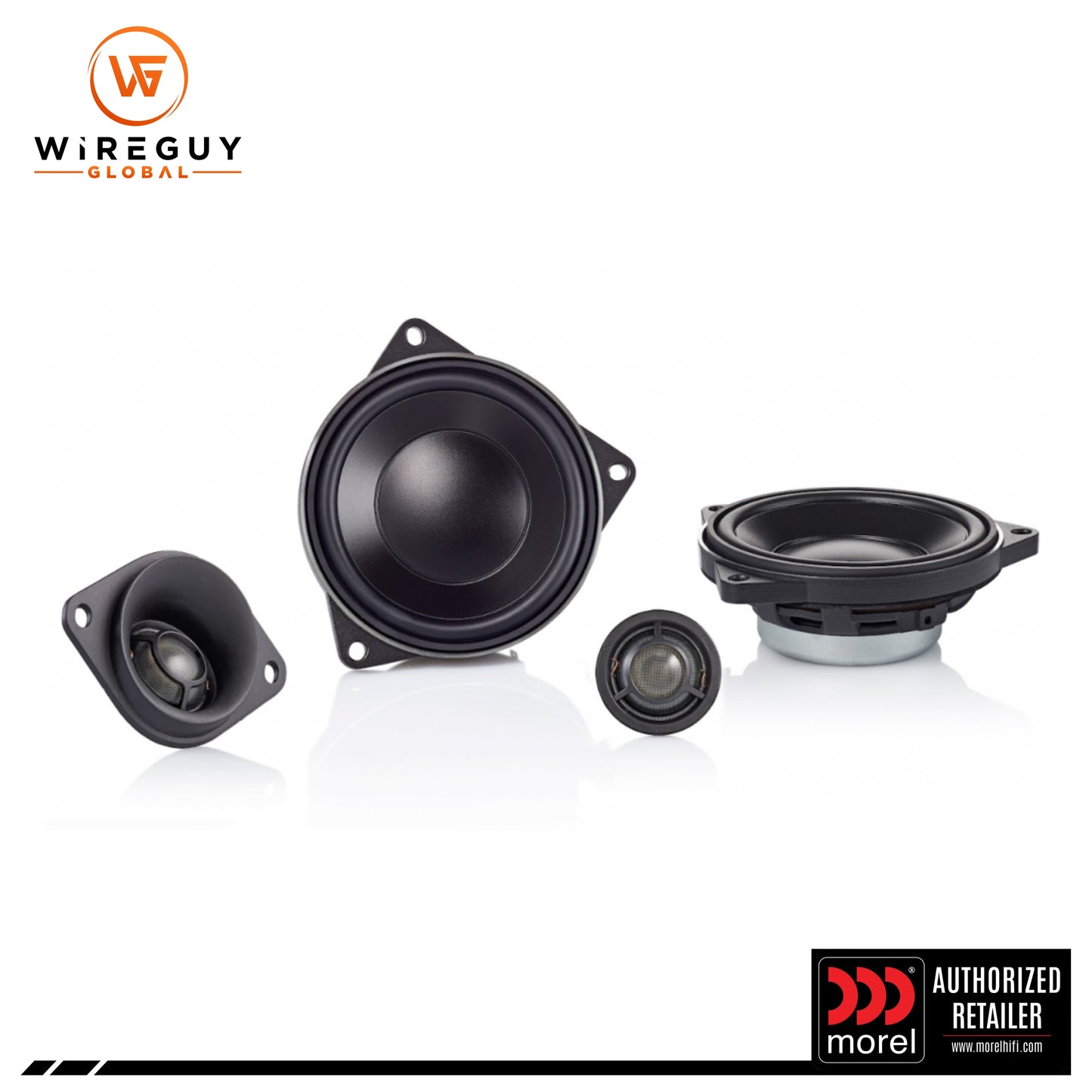 Morel BMW Reference Series 4" 2-Way Component Speakers