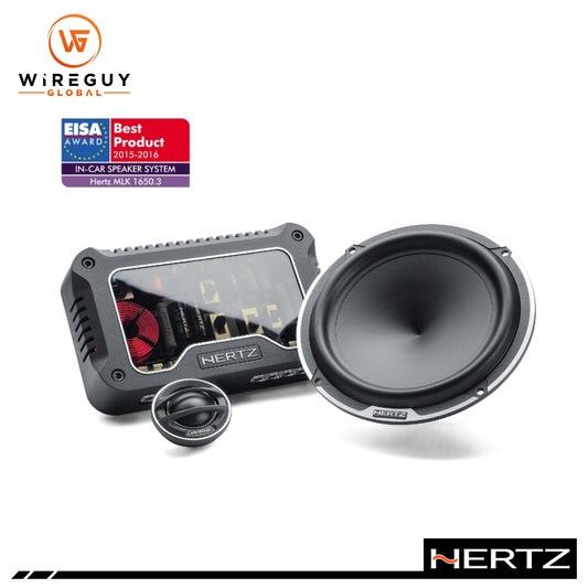 Hertz MLK 1650.3 Mille LEGEND Series 6-1/2" Component Speaker System